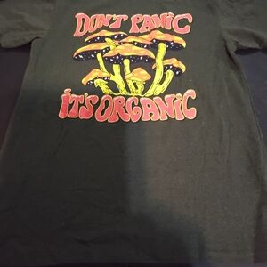 Brisco M Graphic Tee with Mushroom Design